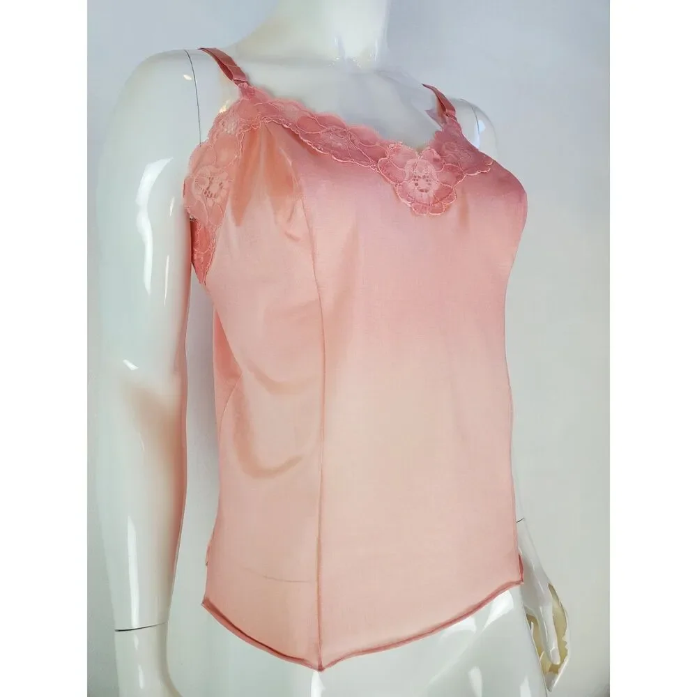 Vintage Olga Pink Camisole - Picture 3 of 10